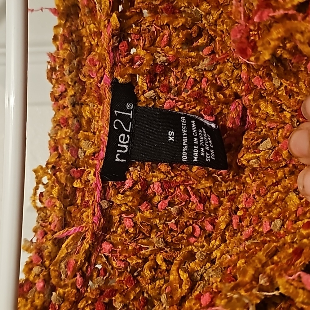 Distressed Rue 21 Sweater - Picture 2 of 2